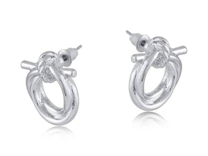 LIMA KNOTED STUD EARRINGS