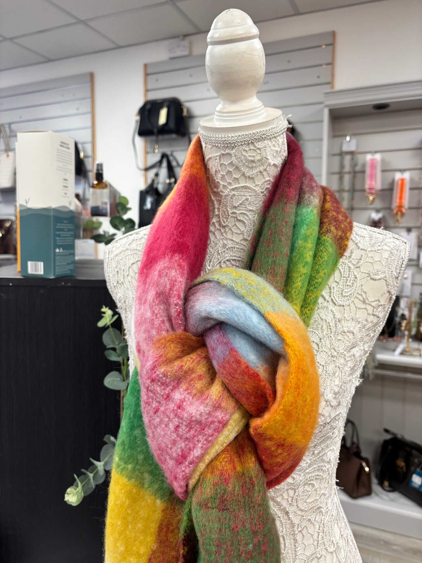 Remi chunky blanket scarf