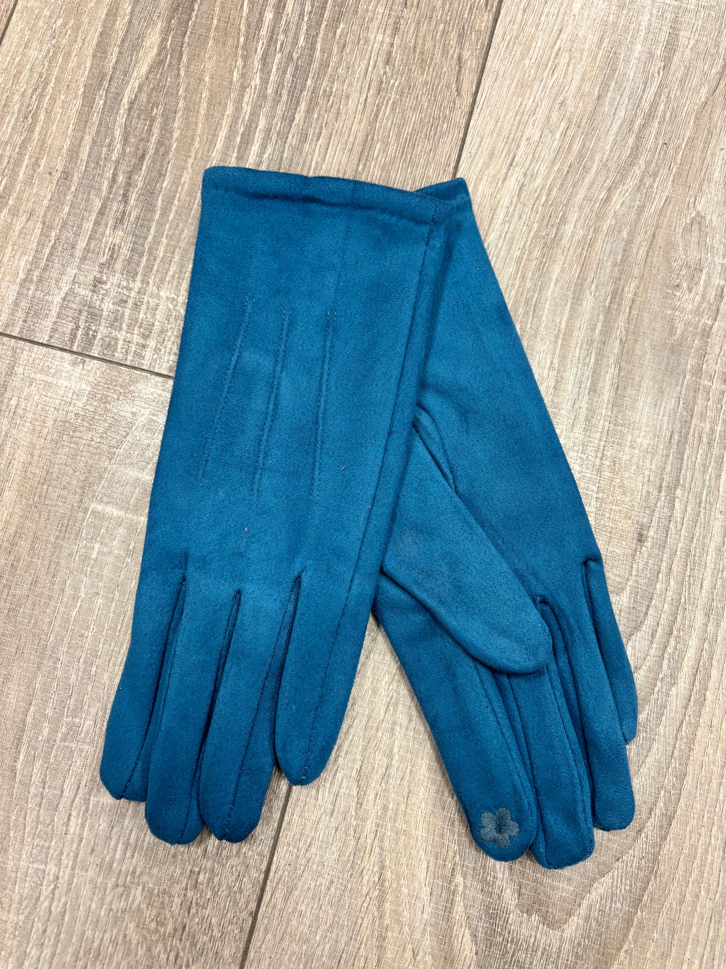 Jess faux suede gloves