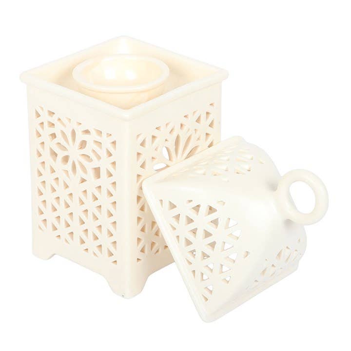 Lantern wax burner