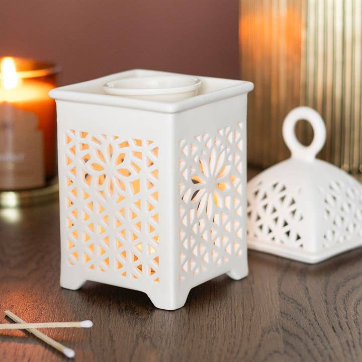 Lantern wax burner