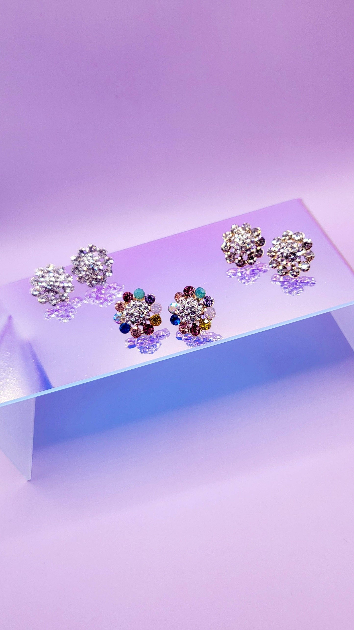 Enchant Crystal Stud Earrings