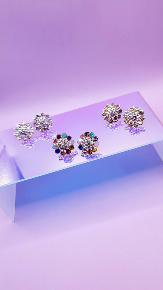 Enchant Crystal Stud Earrings