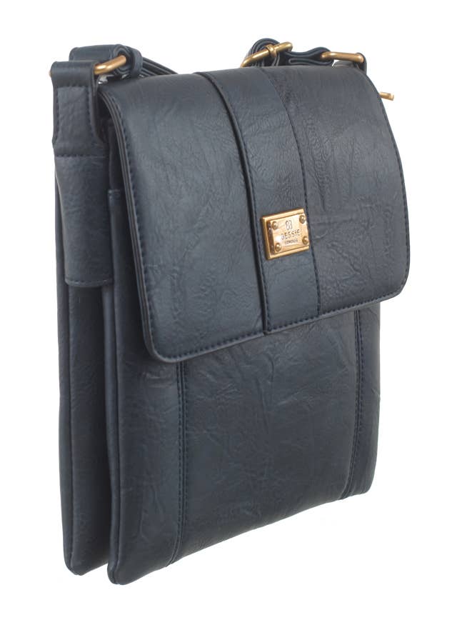 TESS TWO-POCKET BESSIE CROSS BODY BAG