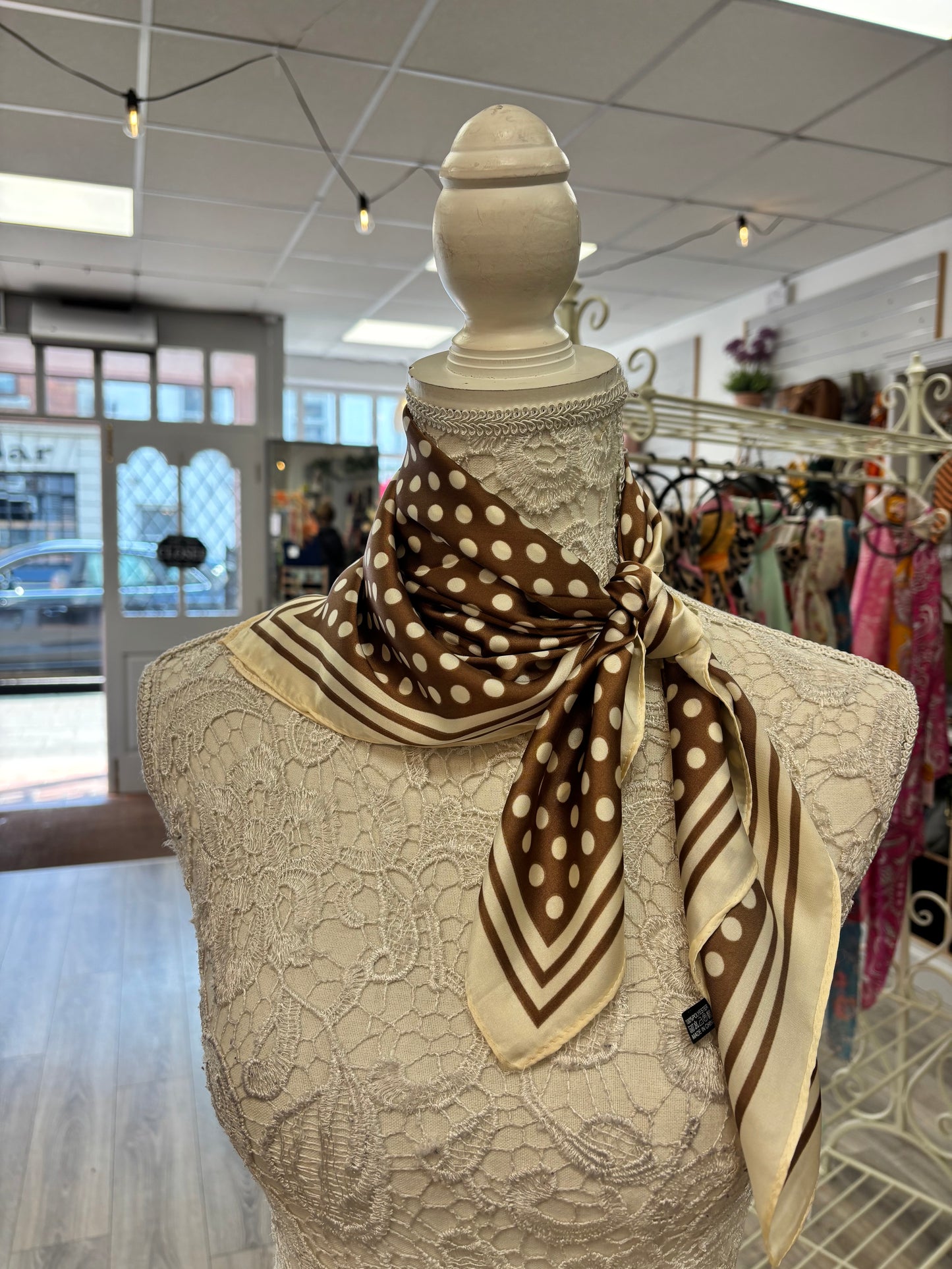 Beth spotty scarf