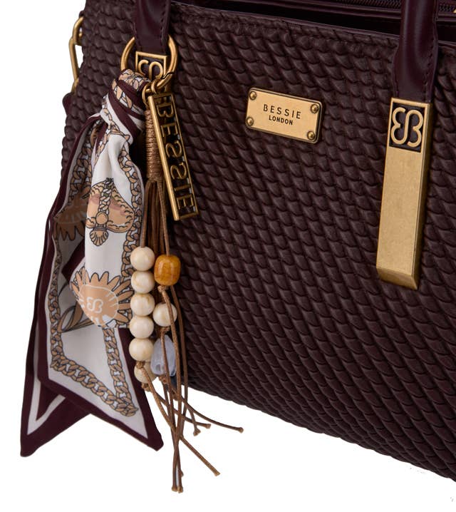 Bobbie BRAIDED EFFECT TOTE