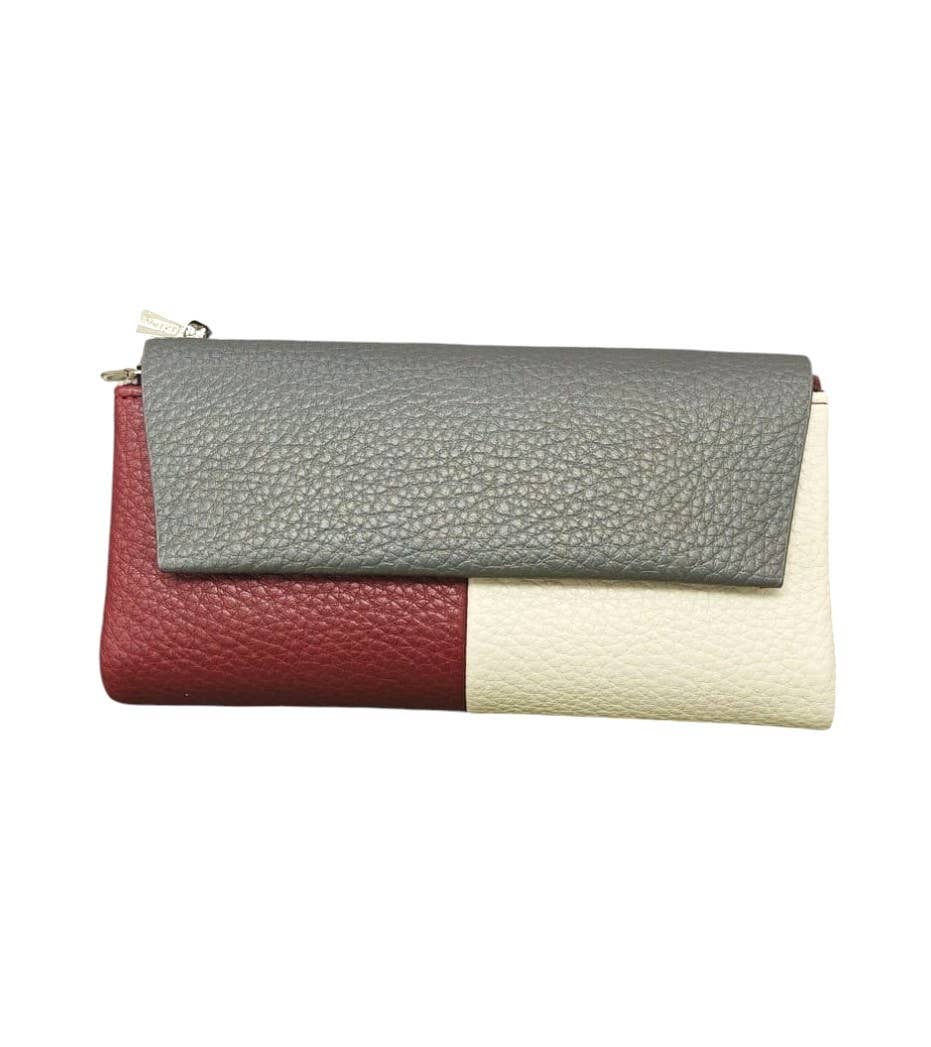 Dinna Soft PU leather Long Purse with Gift Box