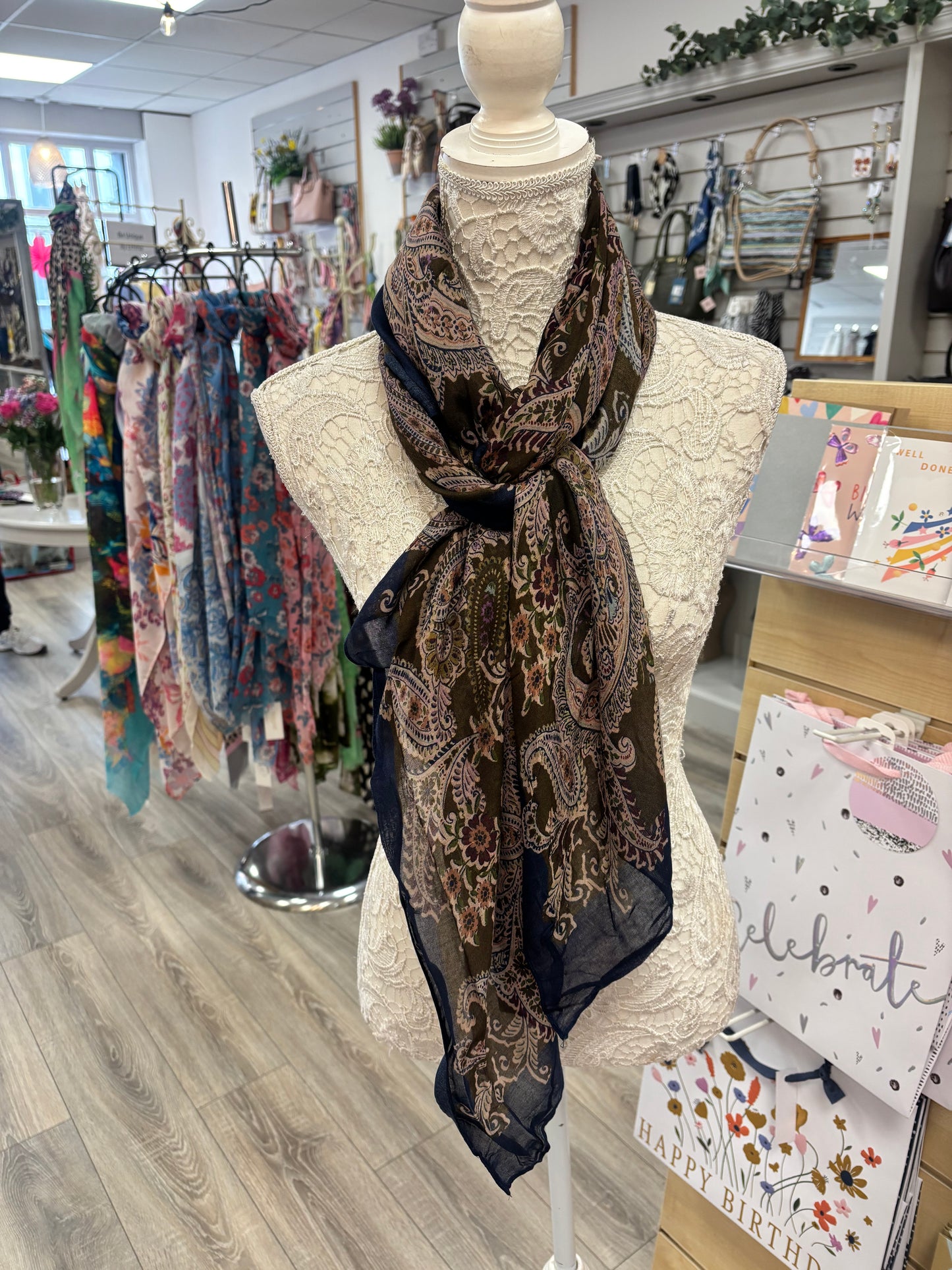 Sage light weight scarf