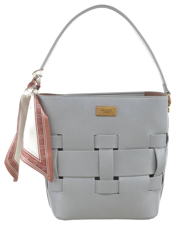 Willow WEAVE 2 IN 1 BUCKET BAG WITH SCARF