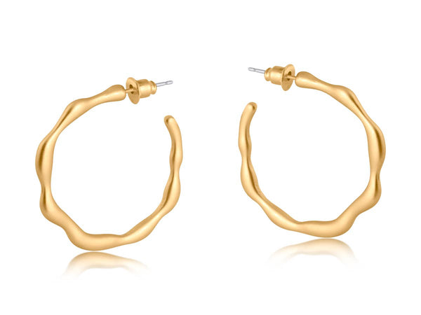 MARTINA BRANCH  HOOP EARRINGS