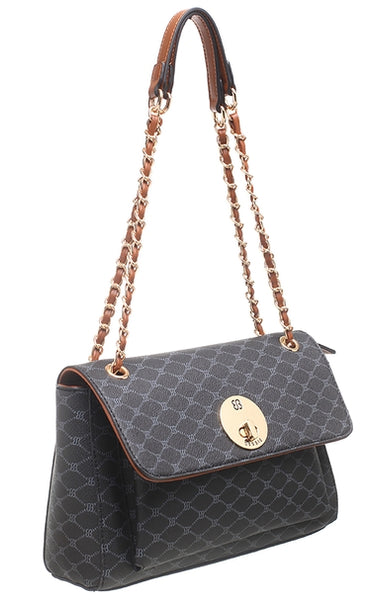 Bessie flap over chain bag