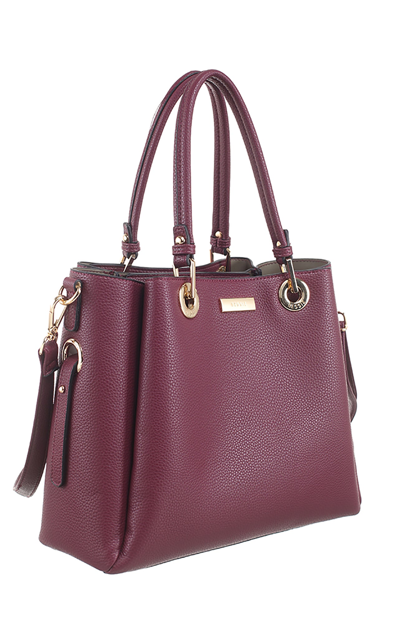 Violet tote bag