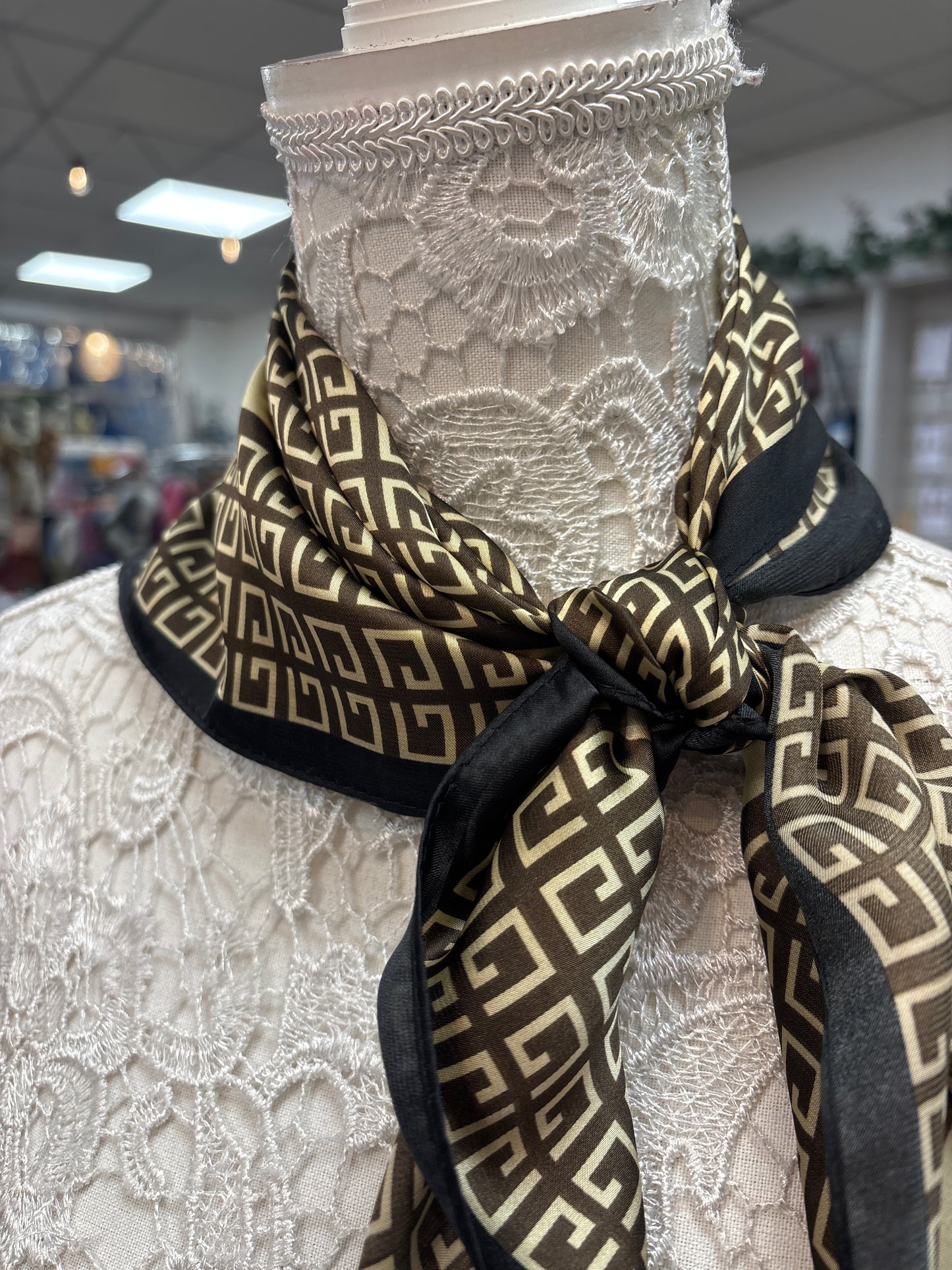 Neck scarves- over 20 variations in the drop down menu