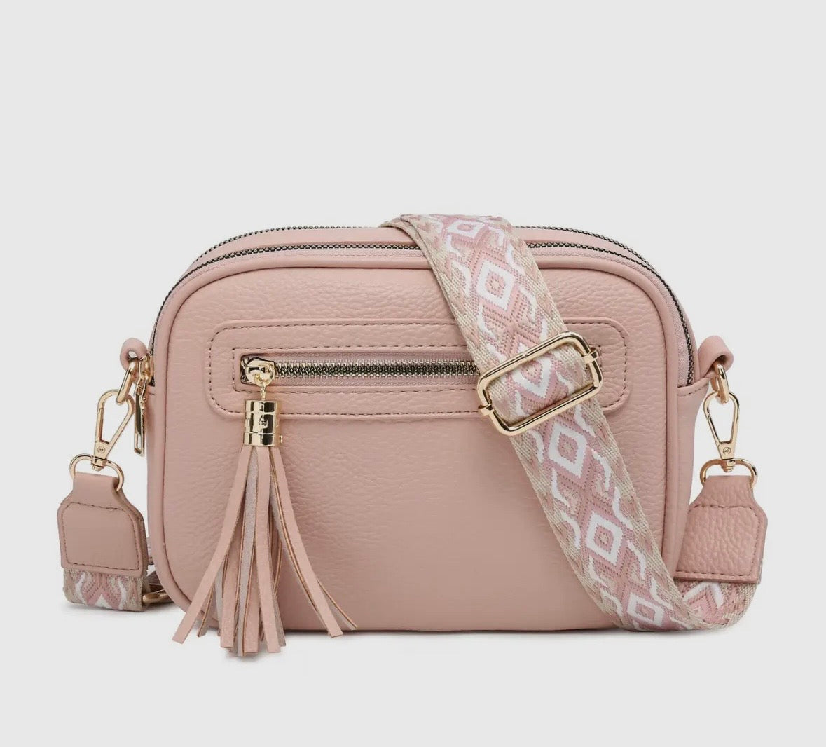 Lucie crossbody camera bag
