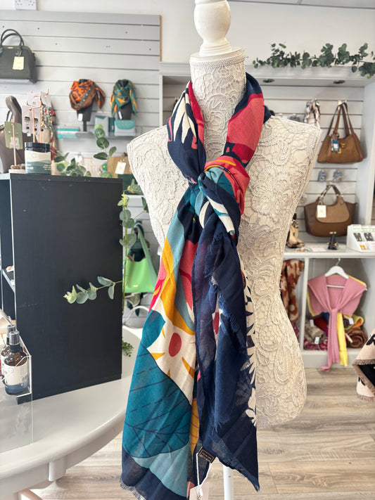 Ava floral scarf