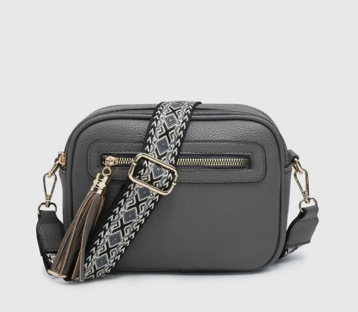 Lucie crossbody camera bag