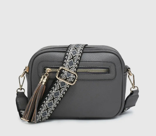 Lucie crossbody camera bag