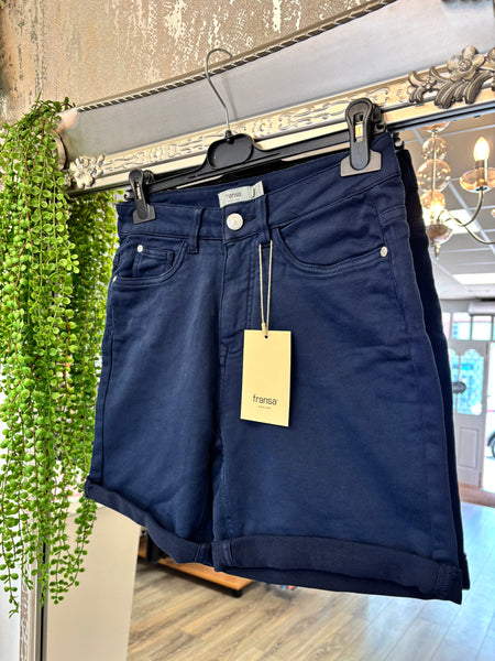 Imogen Navy Denim Shorts