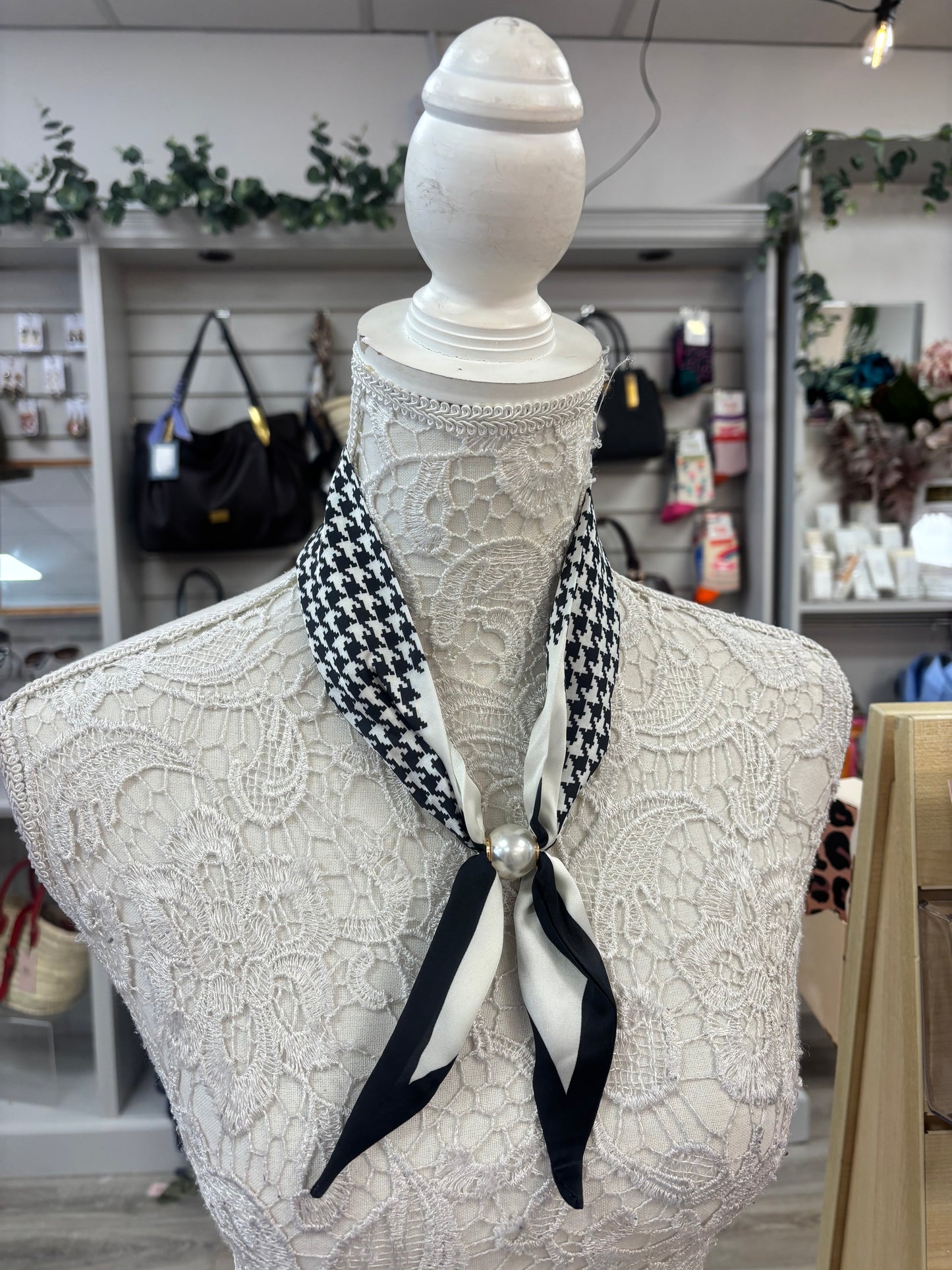 Imogen pearl scarf