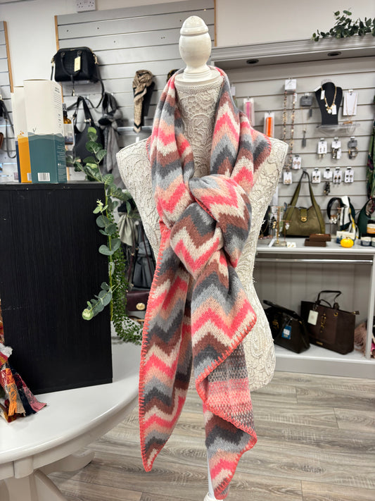 Roxie chevron scarf