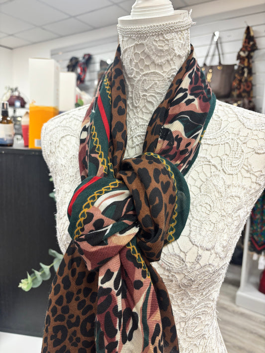 Mea modern print Scarf