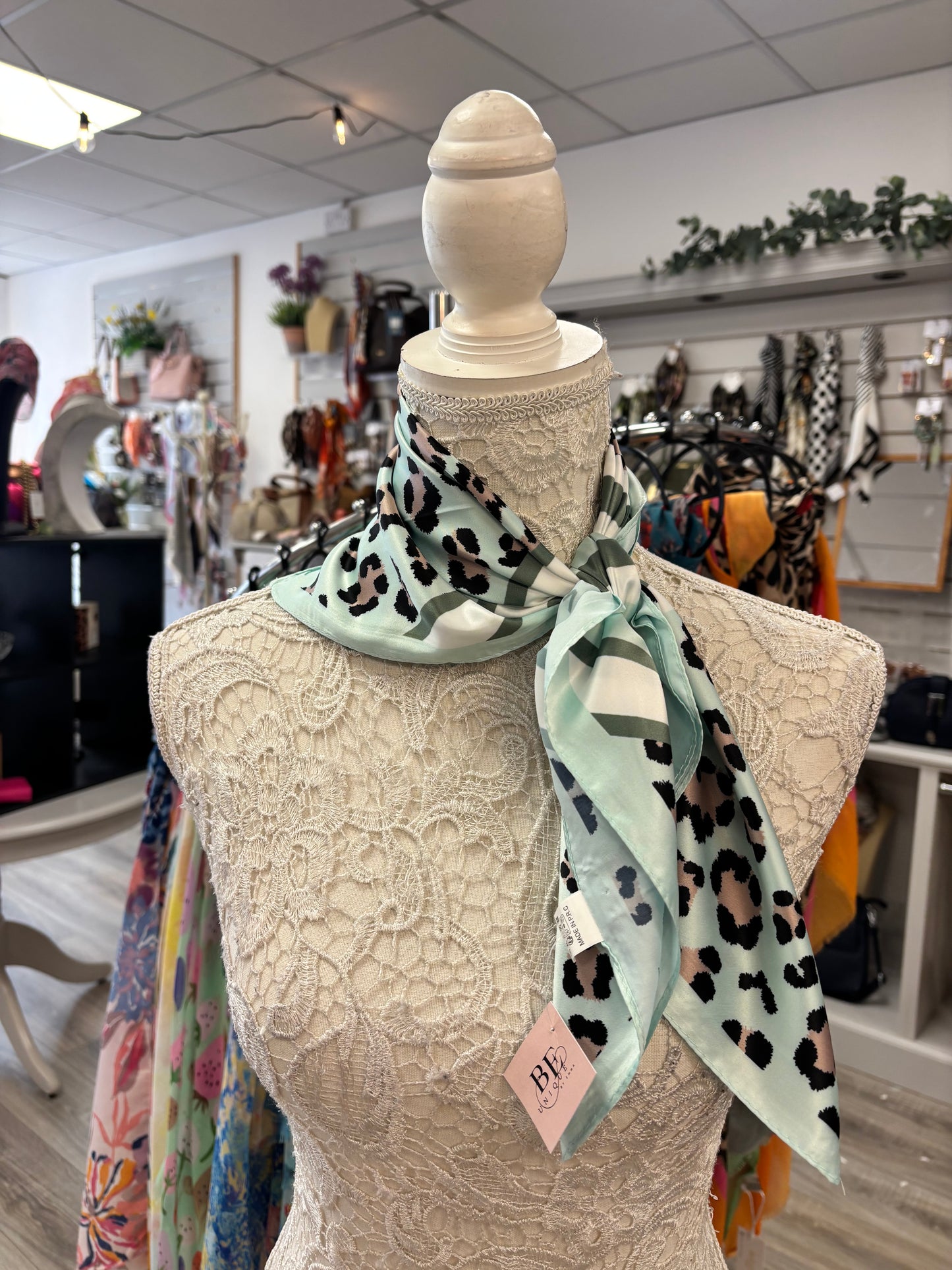 Wild leopard scarf
