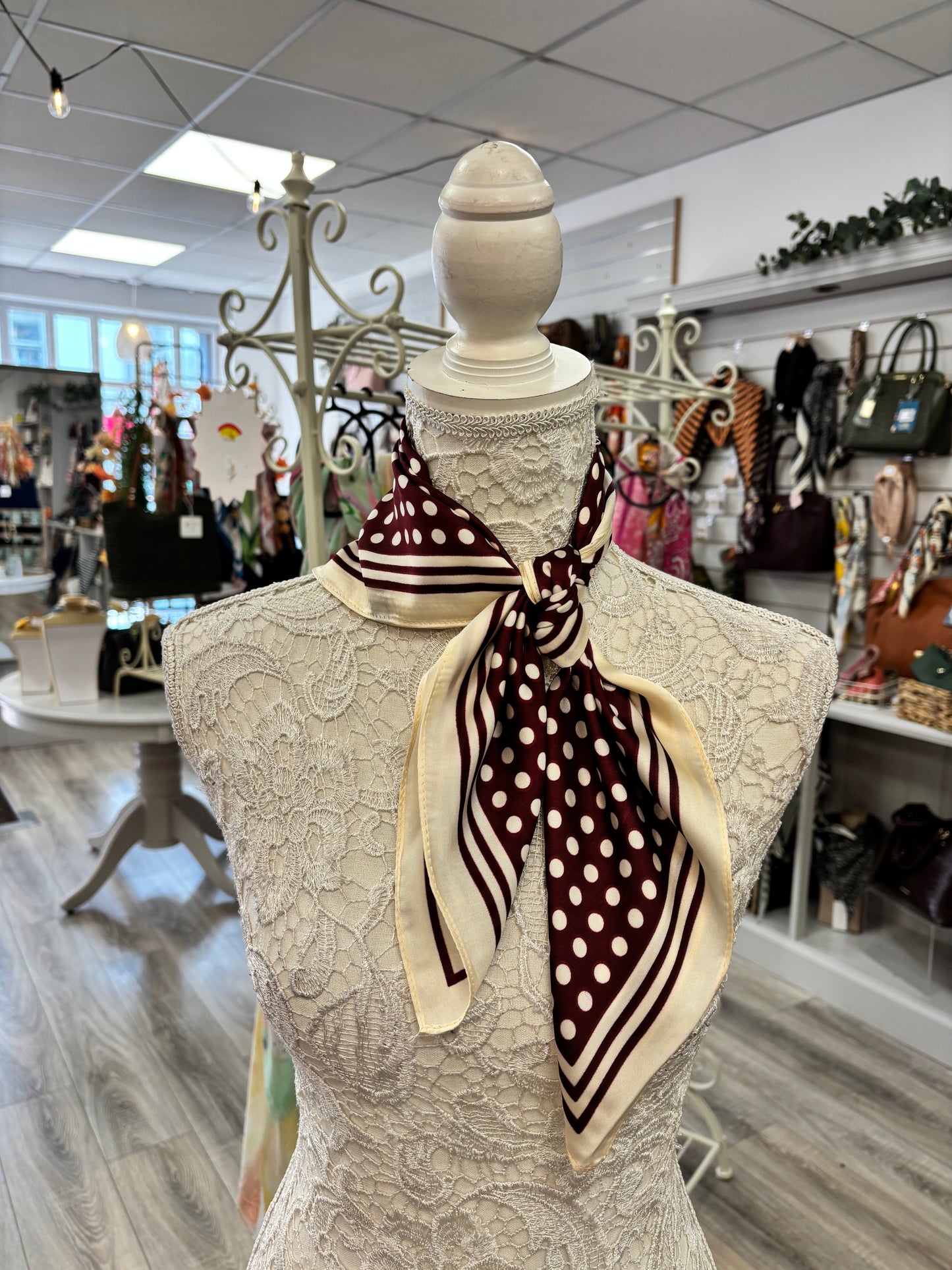 Beth spotty scarf