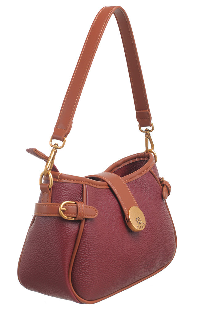 Jill two tone underarm bag