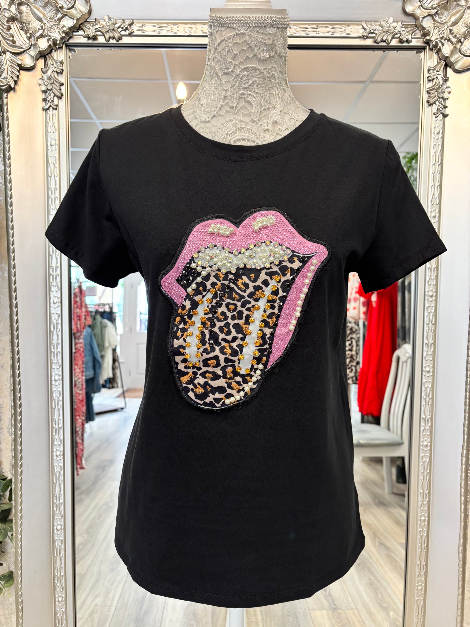 Leopard Lips T-shirt