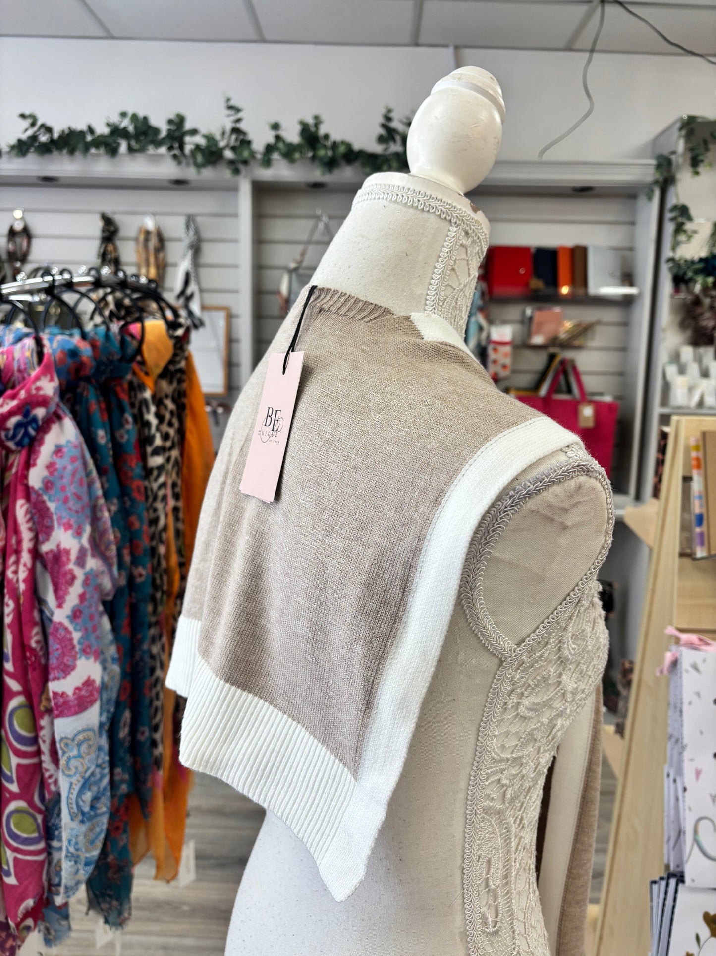 Monroe mock knit