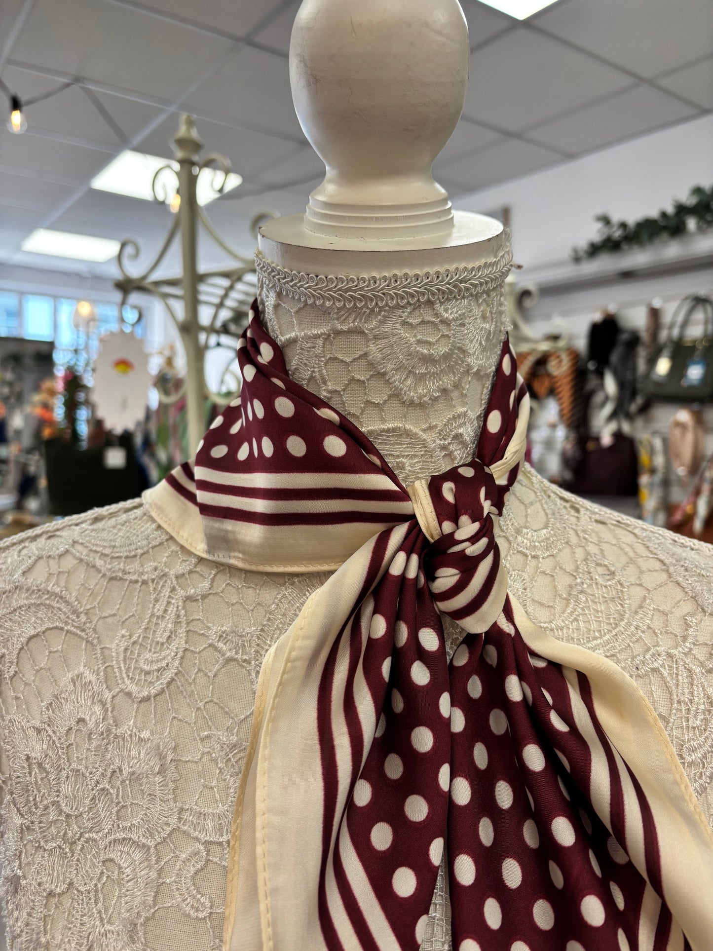 Beth spotty scarf