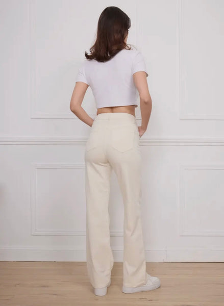 Jenny wide leg jeans - Ivory