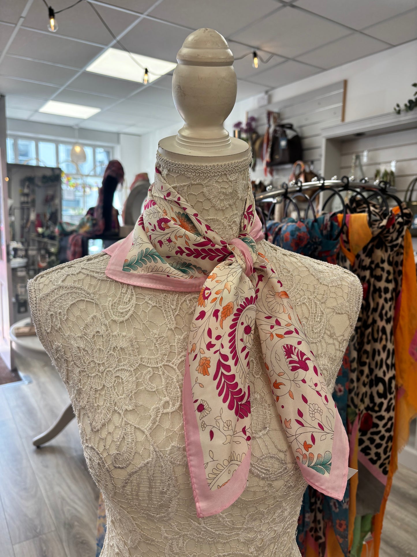 Terri silk feel scarf