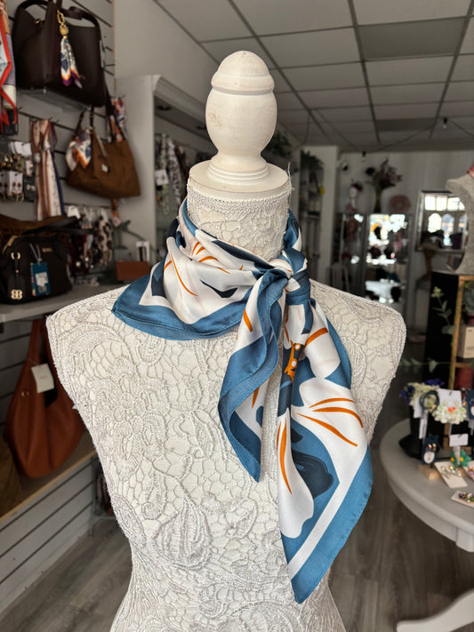 Ash Silk-touch scarf 70x70