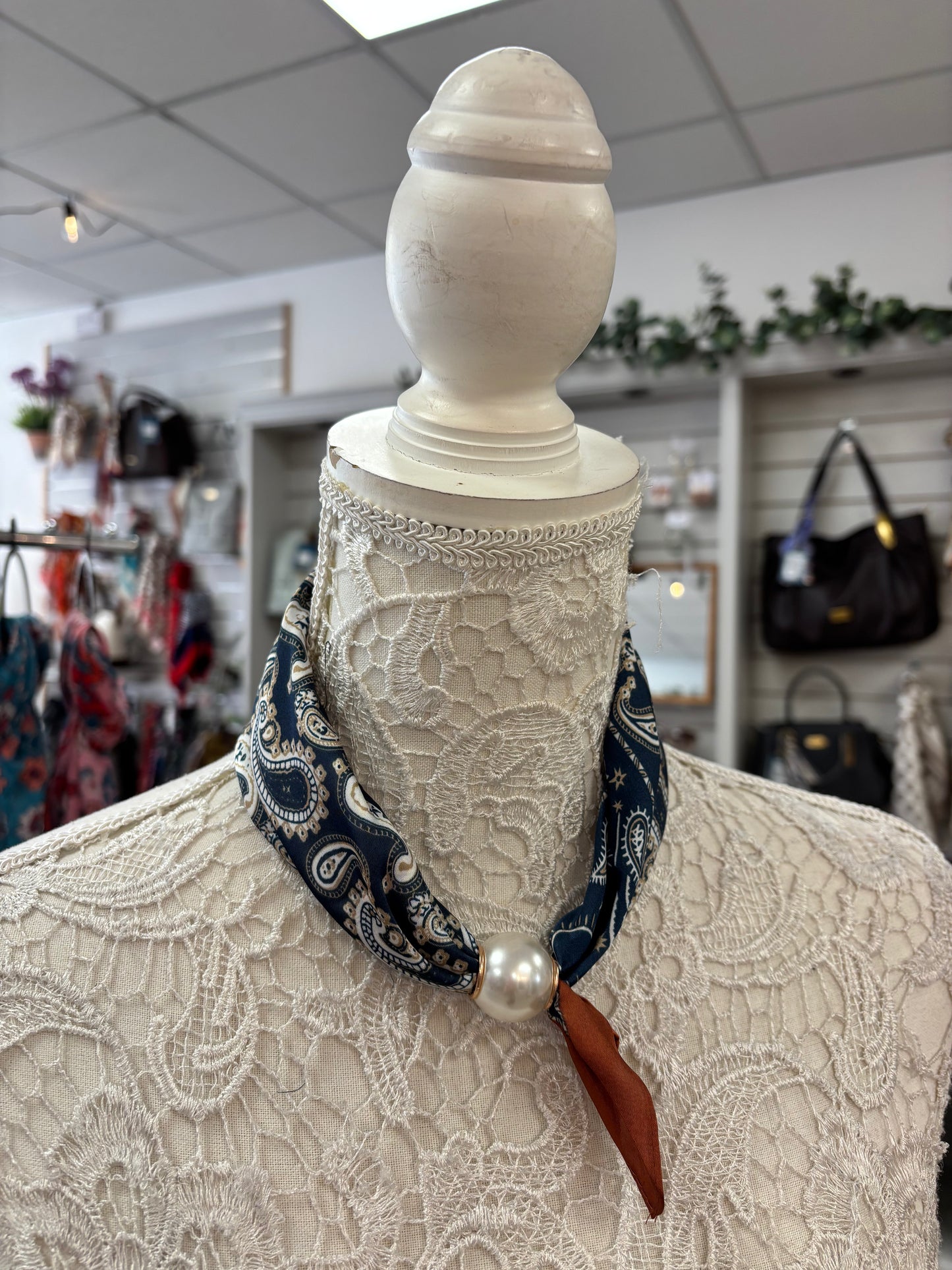 Perri pearl scarf