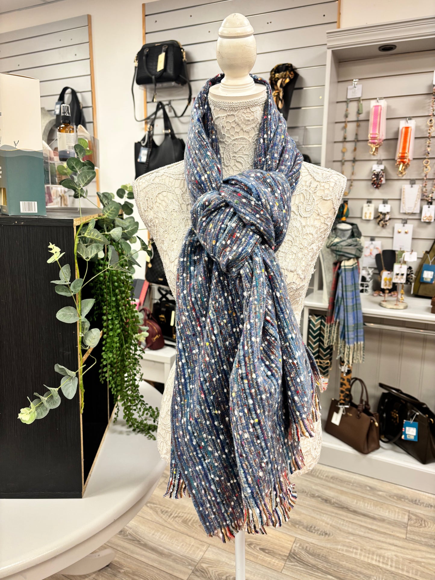 Freya speckled scarf