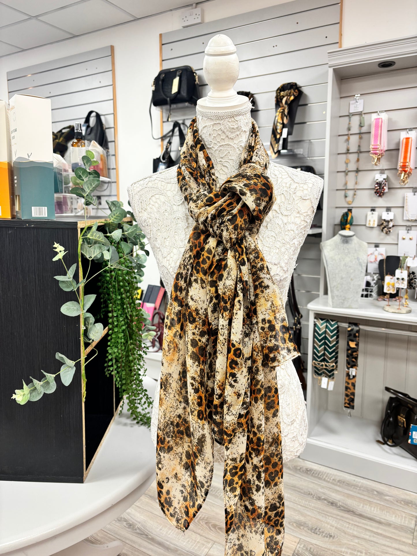 Laurel animal print scarf