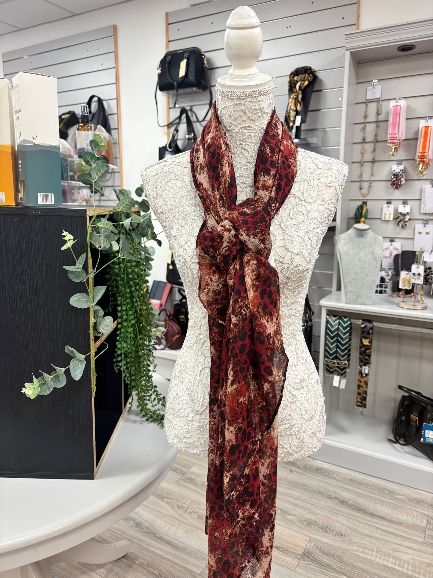 Laurel animal print scarf