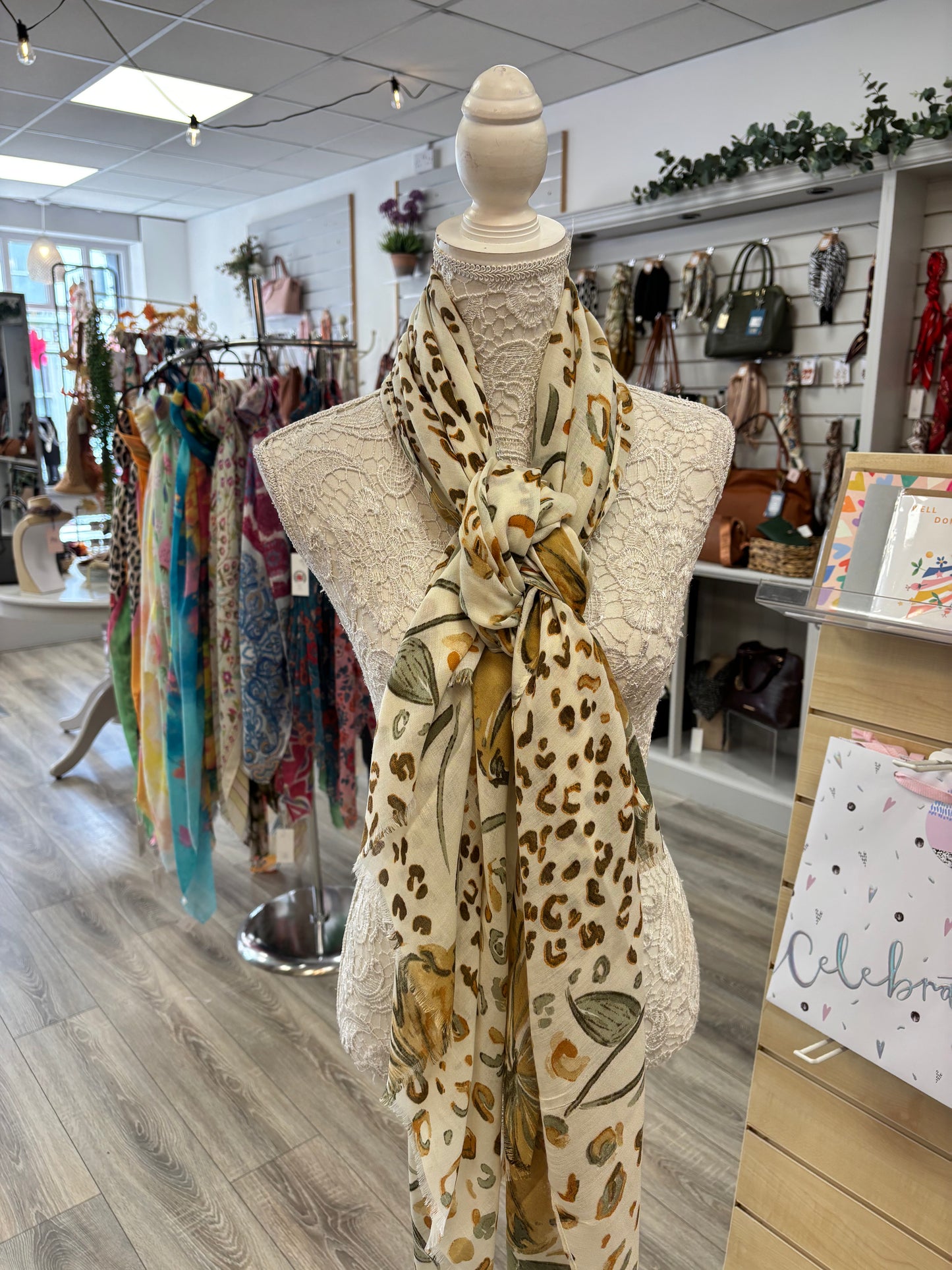 Arlene abstract scarf