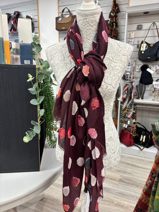 Bonnie light weight Autumn scarf