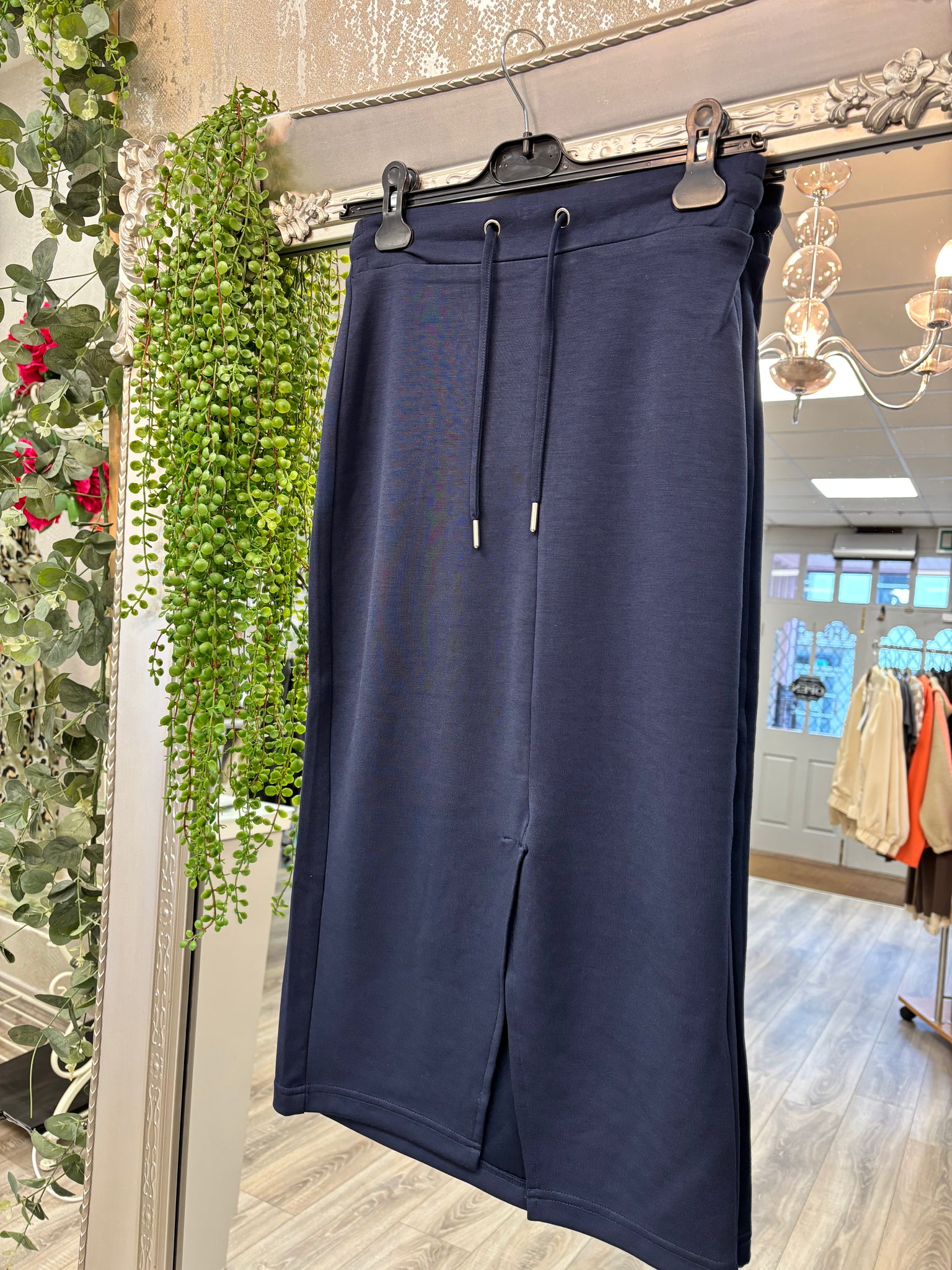 Sunny drawstring waist skirt