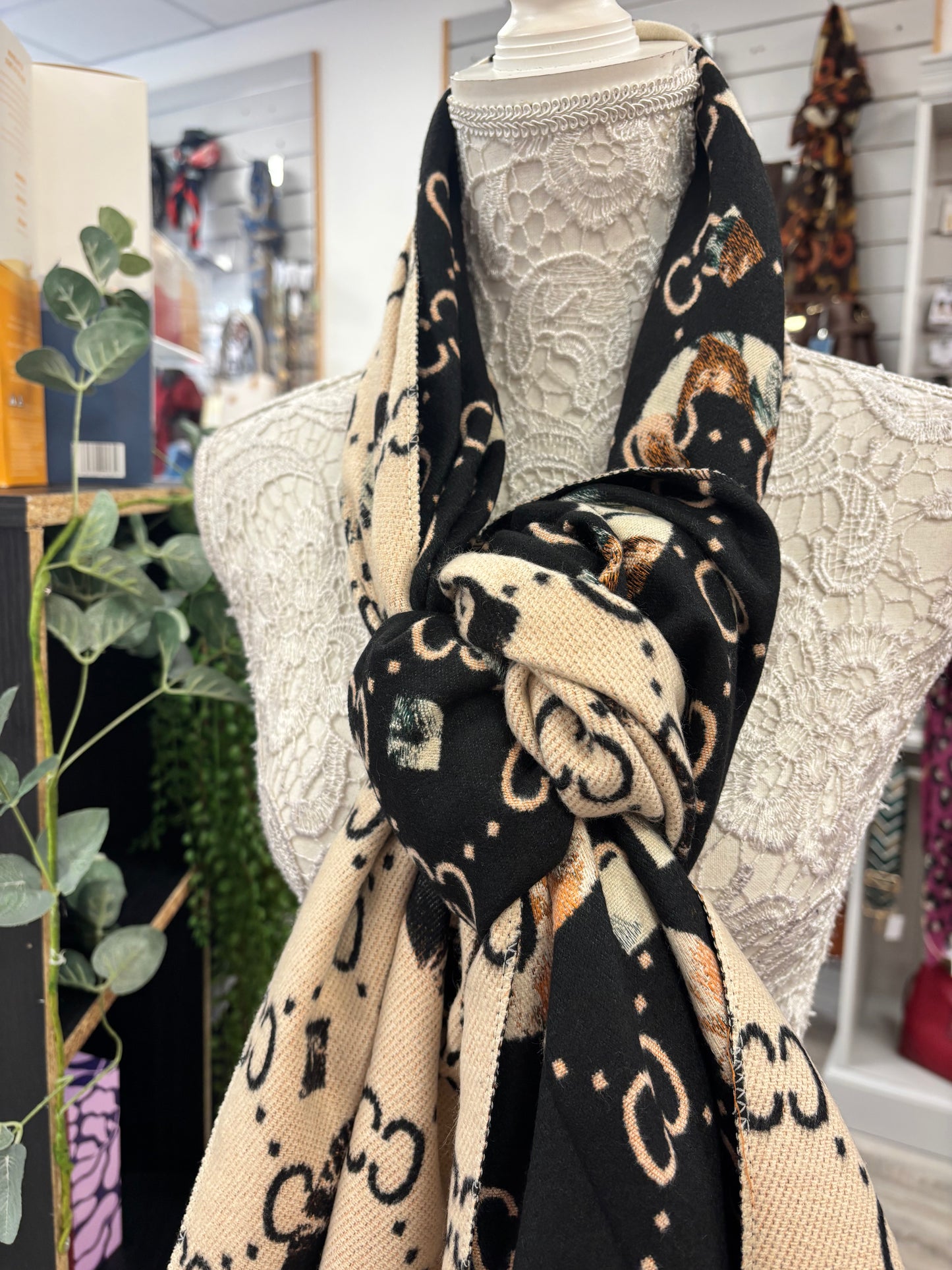 Gina designer inspired scarf