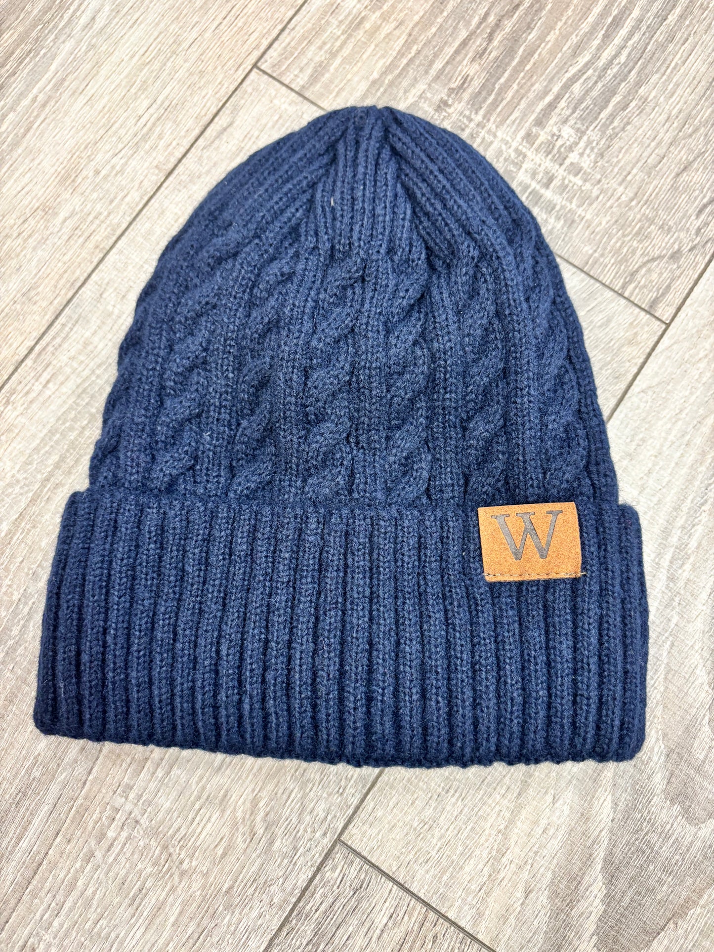 Felix Fleeced lined cable hats