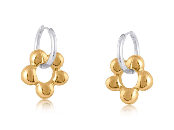 SAKURA DAISY EARRINGS