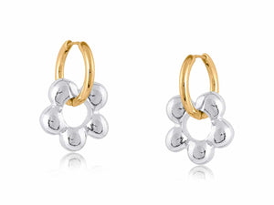SAKURA DAISY EARRINGS