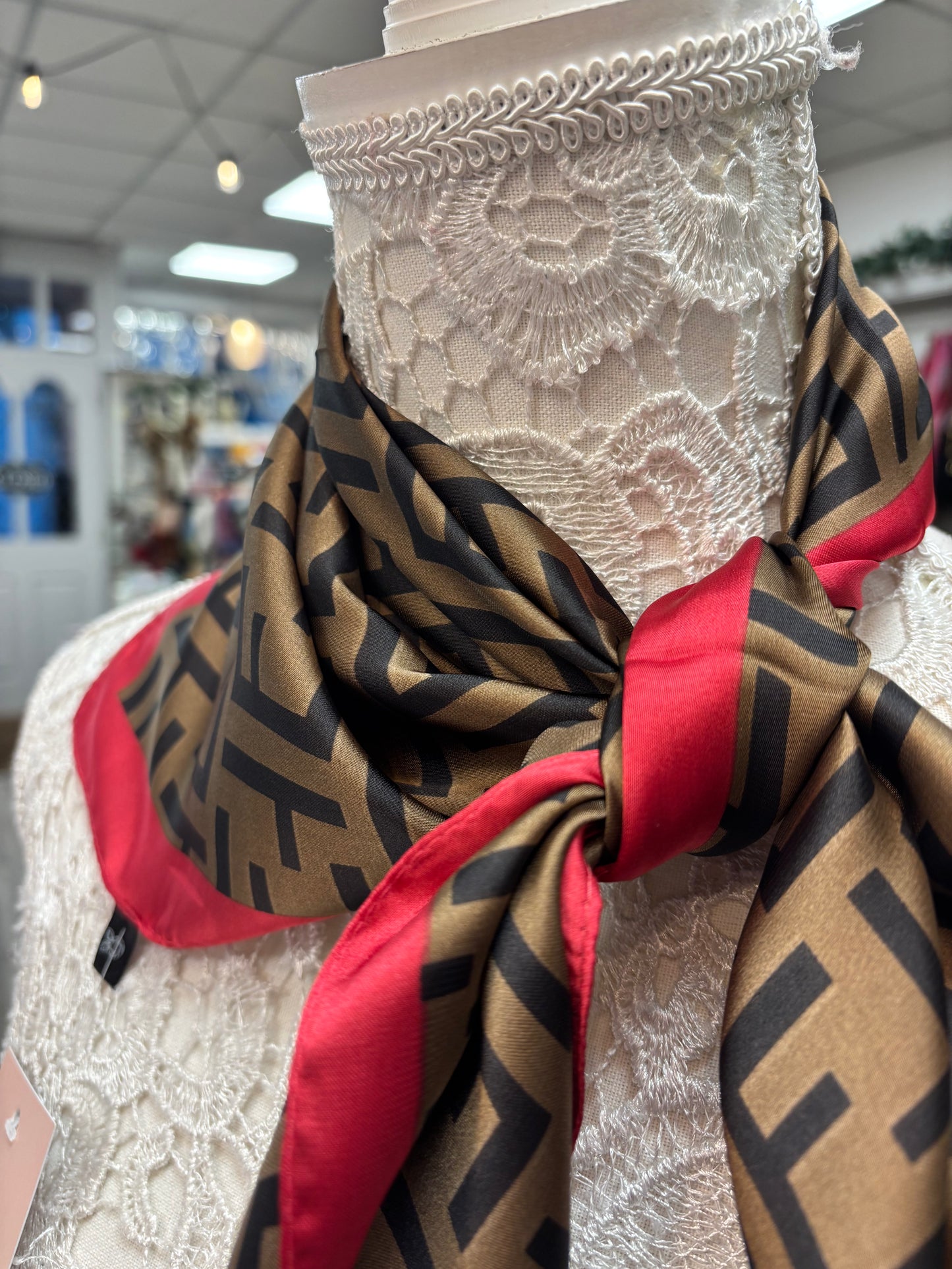 Neck scarves- over 20 variations in the drop down menu