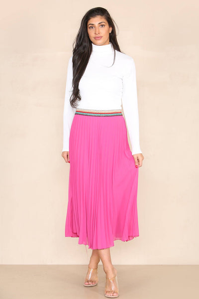 Kerry pleated skirt