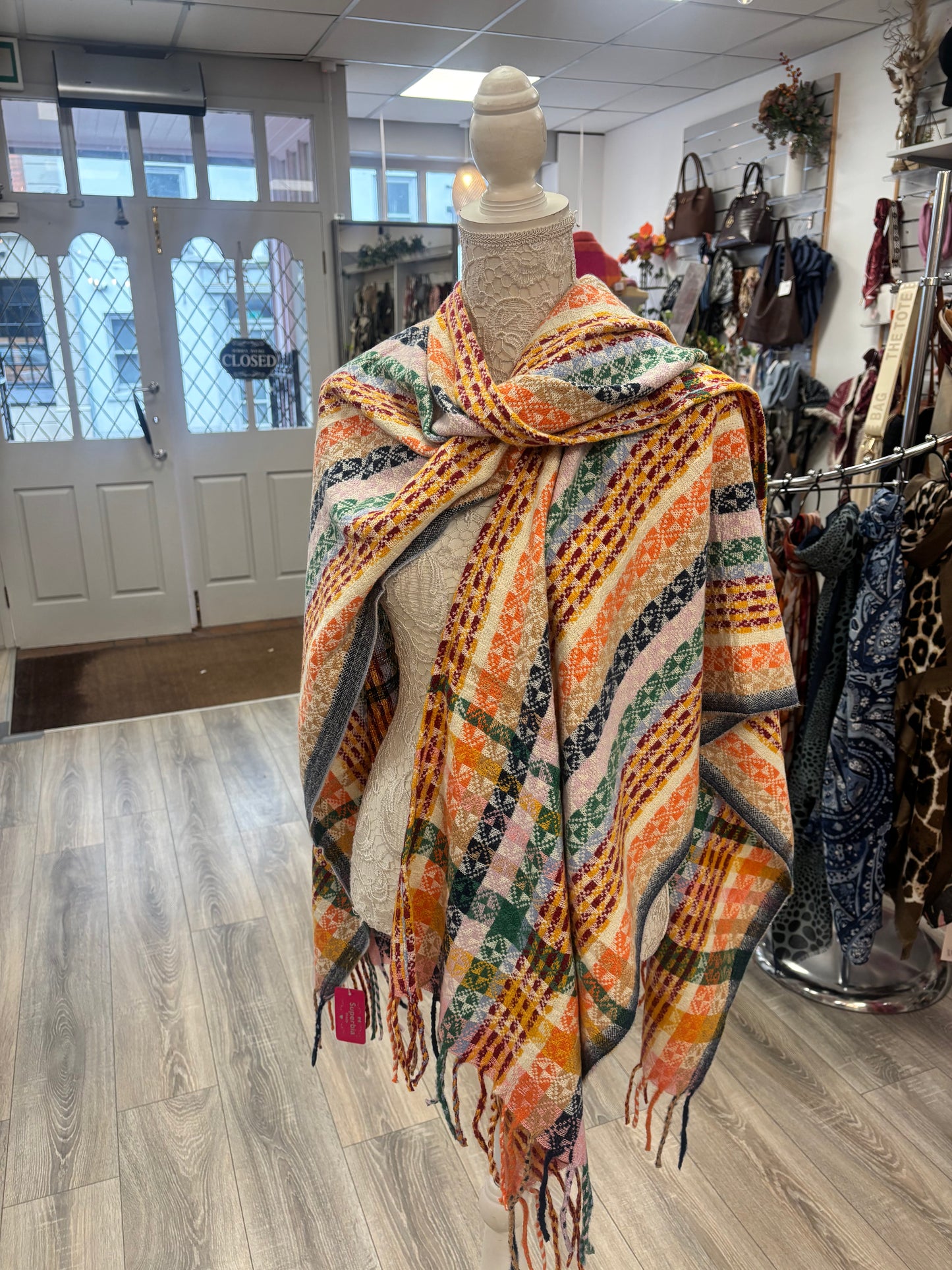 Wilma oversized Poncho/Scarf