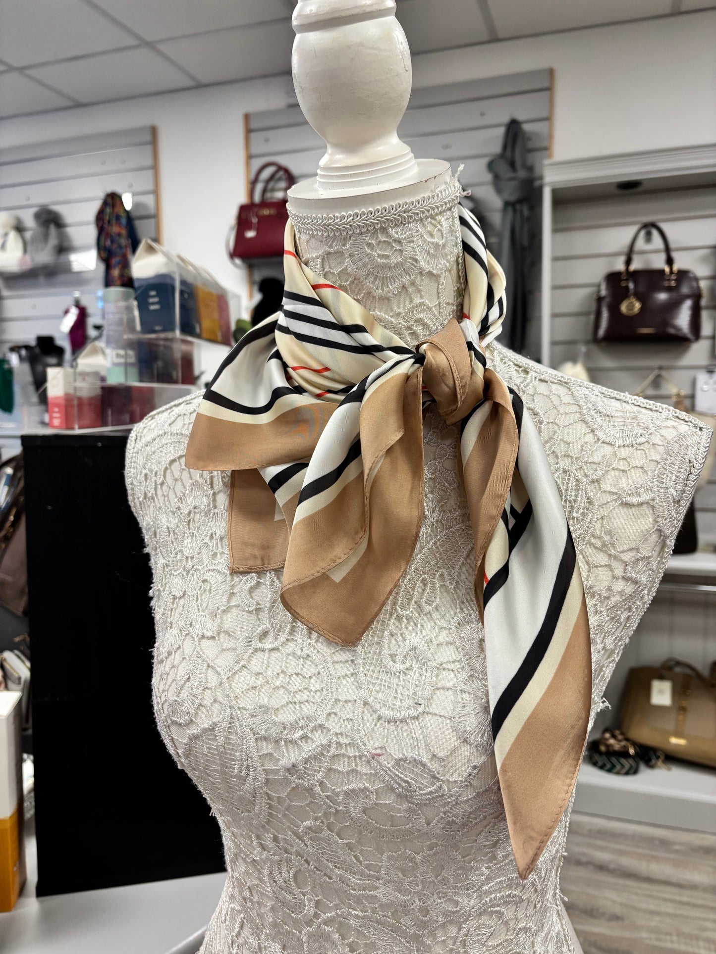 Neck scarves- over 20 variations in the drop down menu