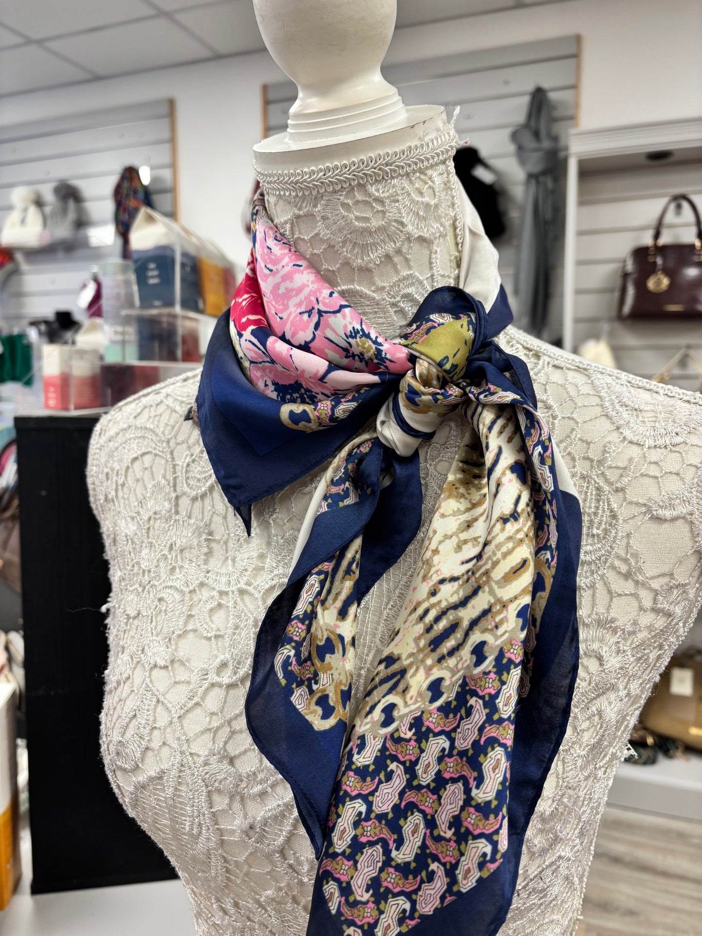 Neck scarves- over 20 variations in the drop down menu